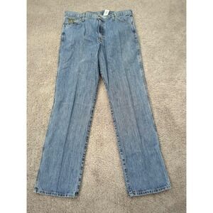 Cinch Jeans Mens 40x36 Blue Denim Straight Leg 100% Cotton Made in Mexico